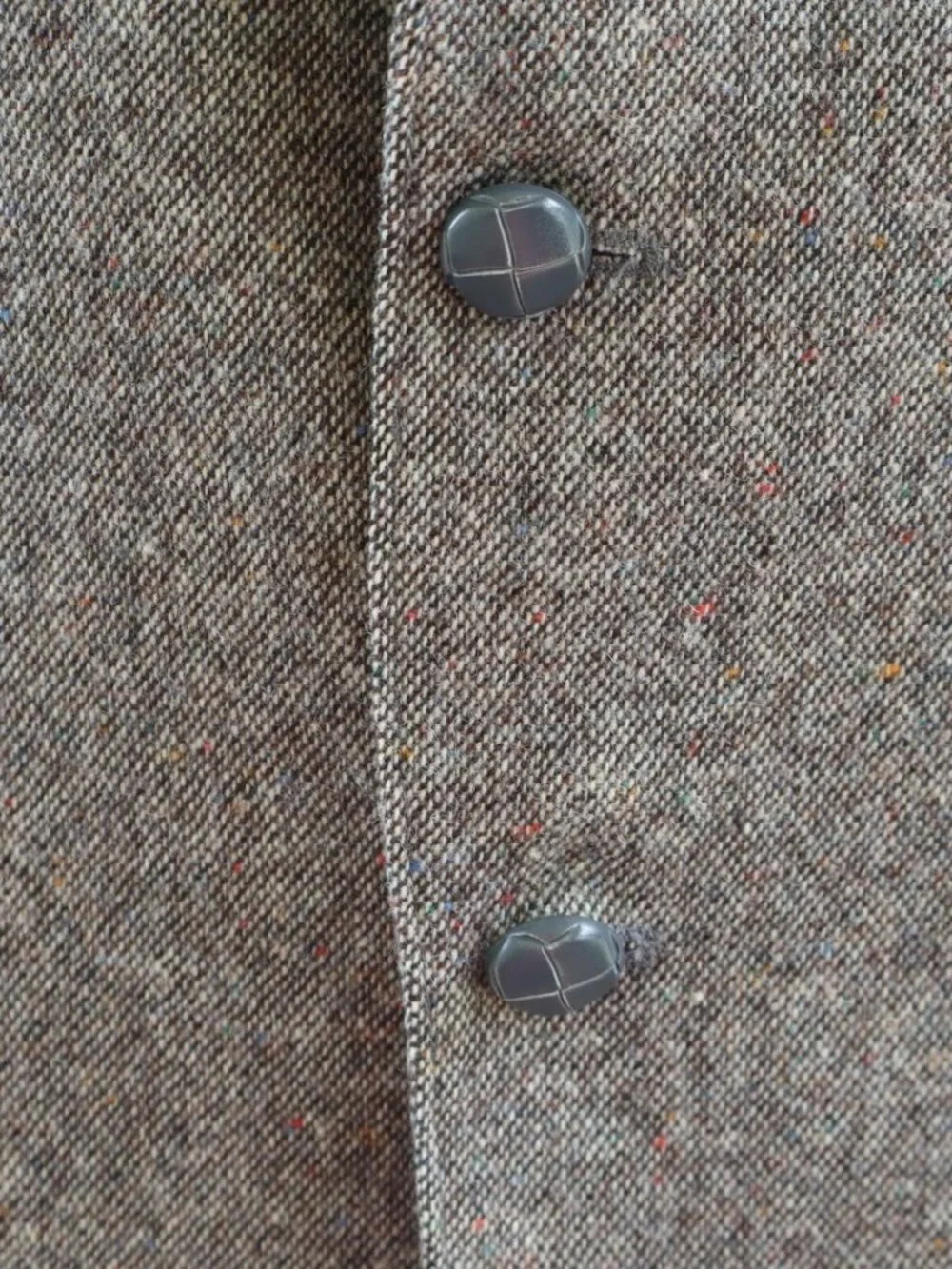 Vintage Grand Entry Western Wool Tweed Blazer Mens 44R USA Cowboy Sport Coat